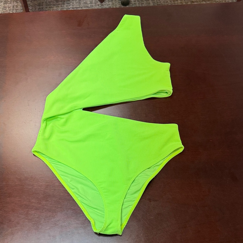 BeachRiot Vibrant Green One Piece Swimsuit